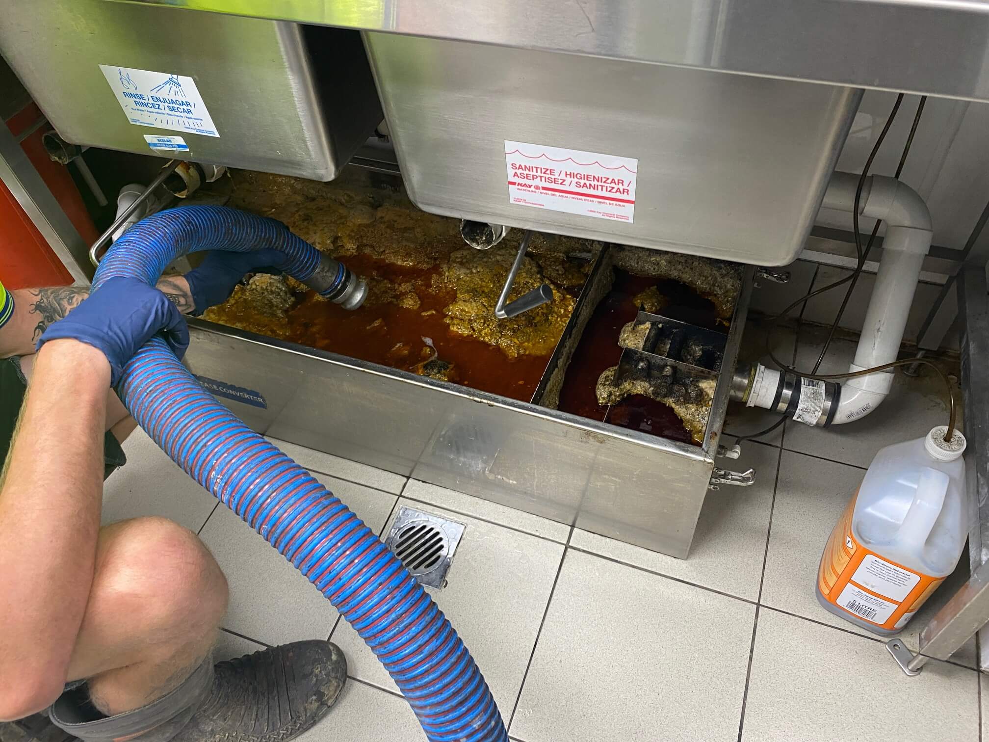 Grease Trap Cleaning in Hilliard